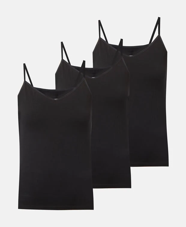 Trägertop, 3er-Set