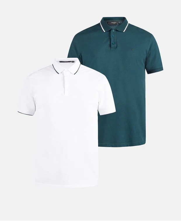 Poloshirt, 2er-Pack