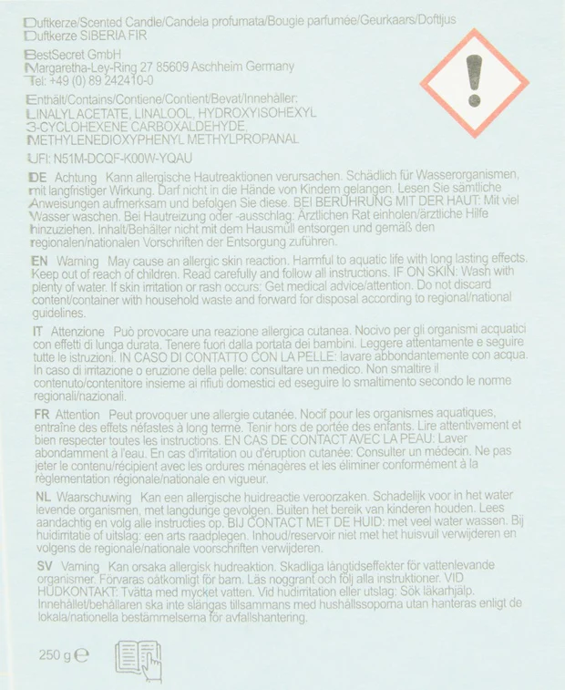 Duftkerze Siberia Fir - Image 2