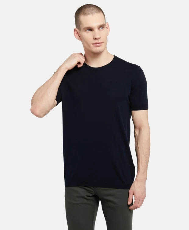 Kurzarmpullover