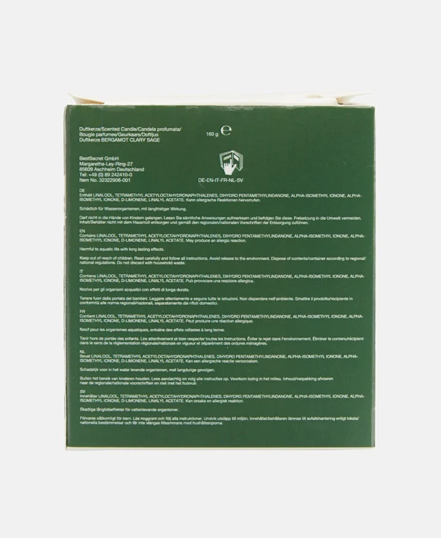 Duftkerze Bergamot Clary Sage - Image 2