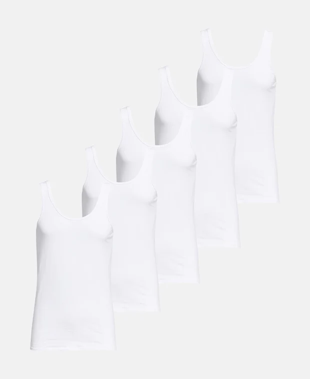 Unterhemd, 5er-Pack