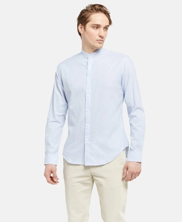Langarmhemd - Slim Fit