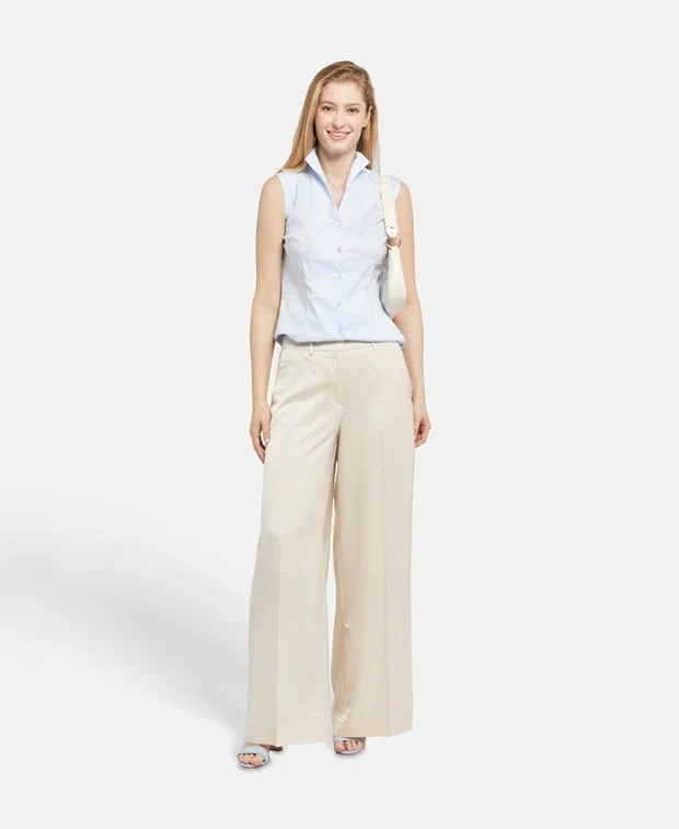 Ärmellose Bluse - Image 5