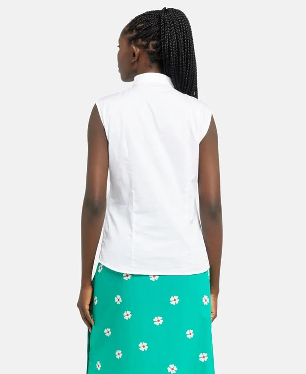Ärmellose Bluse - Image 3