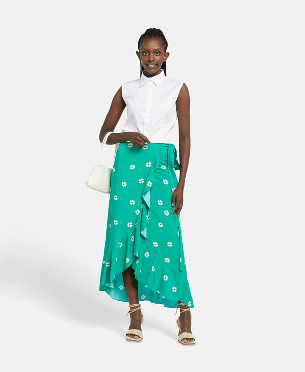 Ärmellose Bluse - Image 5