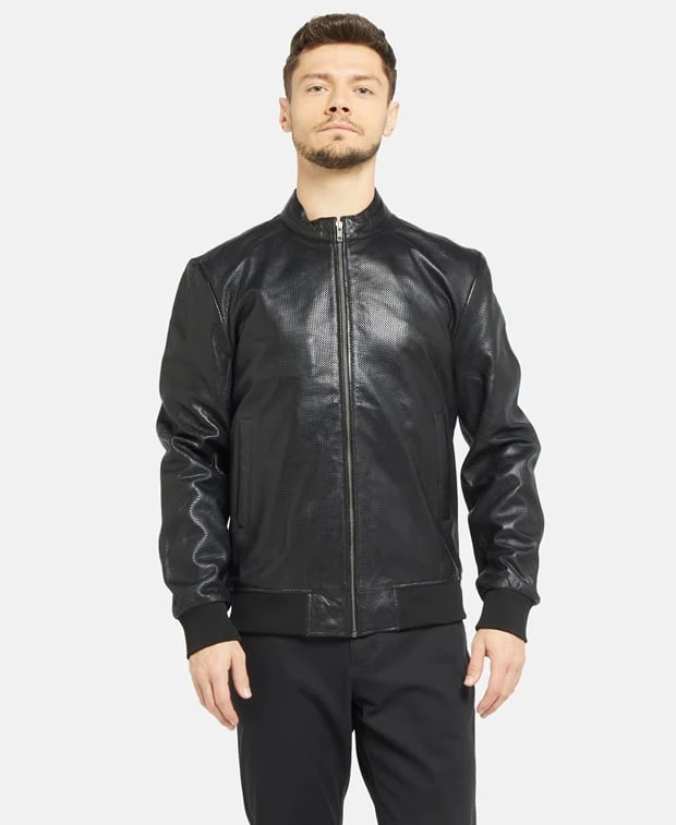 Lederjacke
