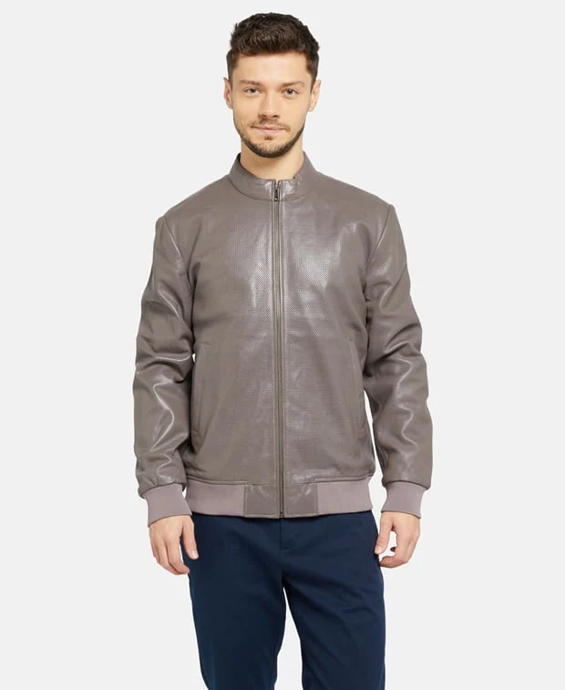 Lederjacke