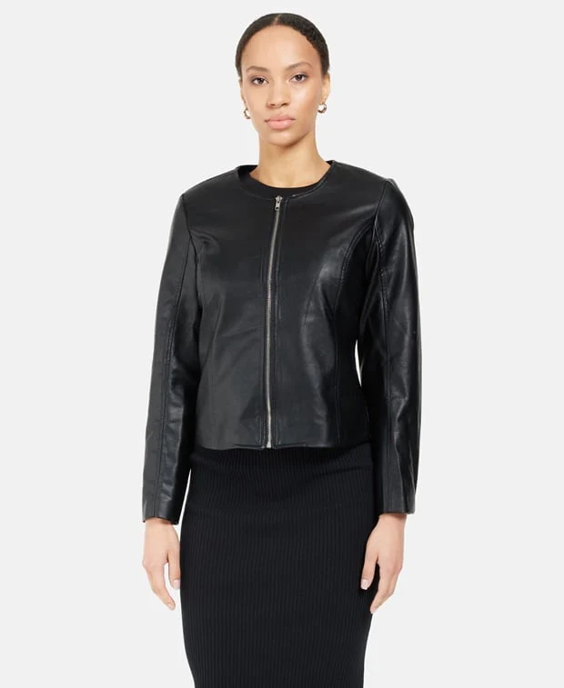Kunstleder Jacke