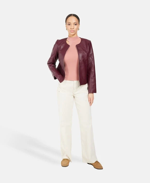 Kunstleder Jacke - Image 5