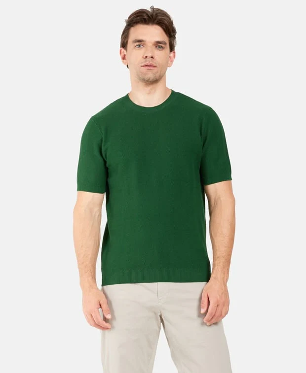 Kurzarmpullover