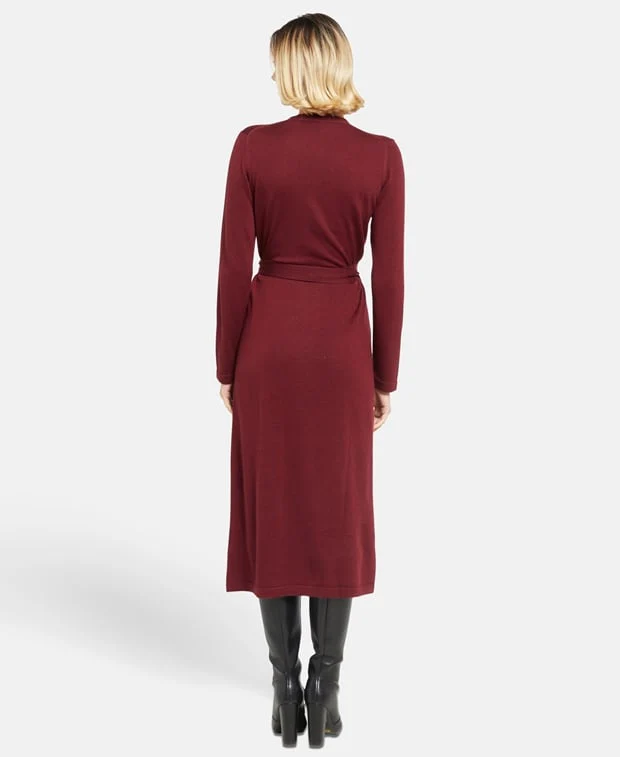 Strick-Wickelkleid - Image 3