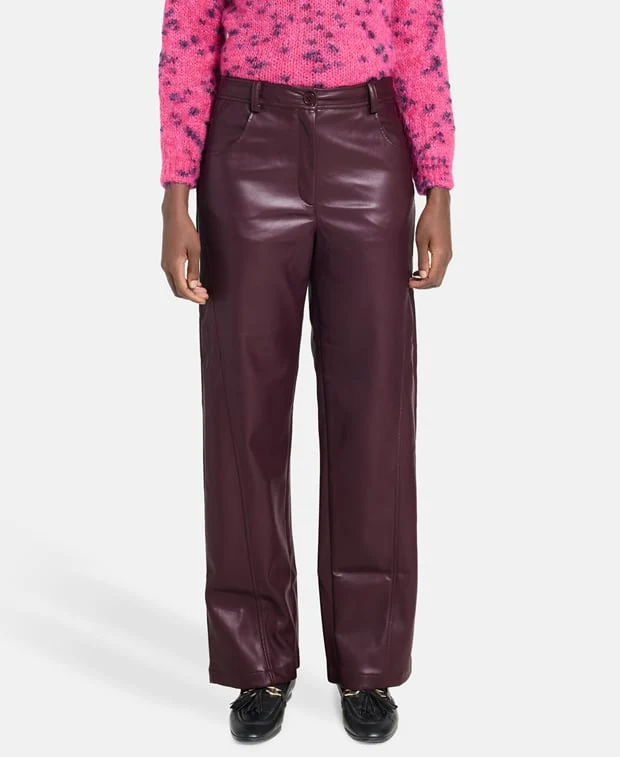 Kunstleder Hose