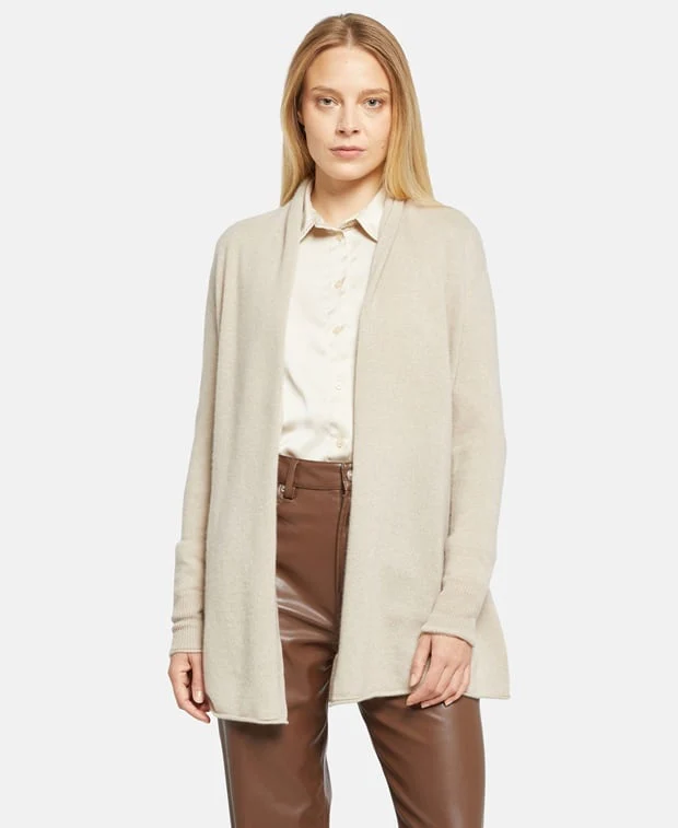 Kaschmir-Strickjacke