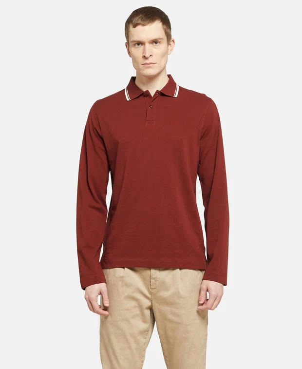 Langarmpolo
