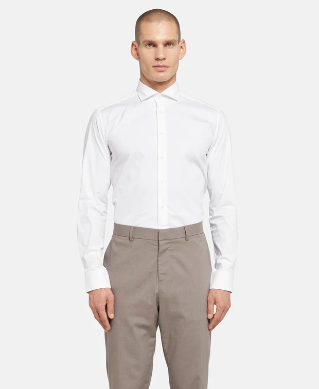 Langarmhemd - Slim Fit