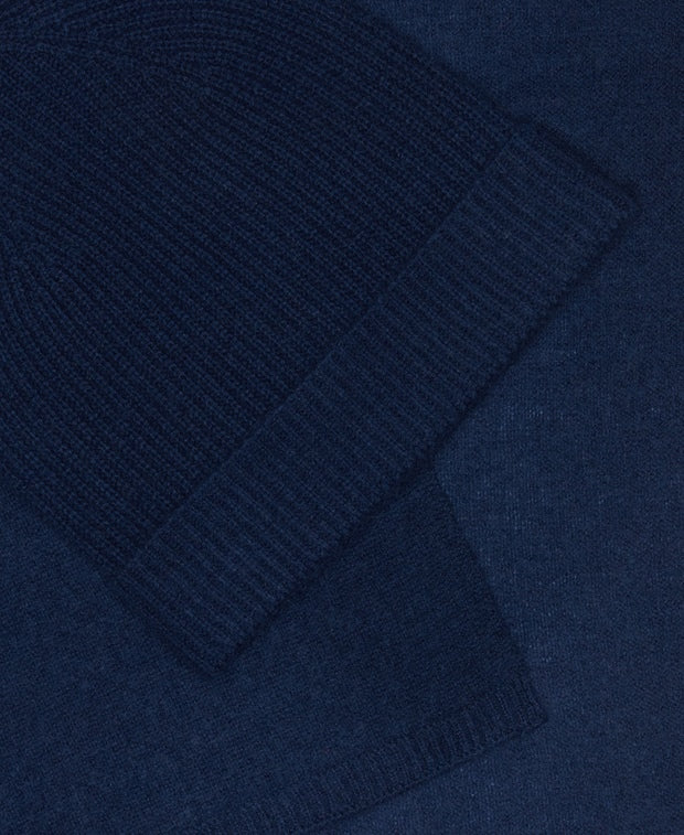 Kaschmir-Set aus Mütze und Schal - Image 2