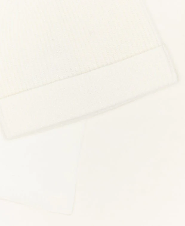 Kaschmir-Set aus Mütze und Schal - Image 2
