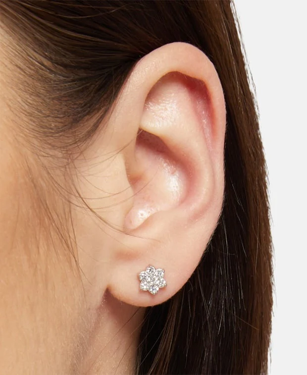 Diamant-Ohrstecker - Image 3
