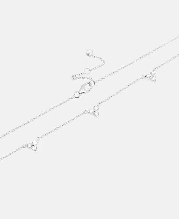 Halskette mit Diamantanhänger - Image 2