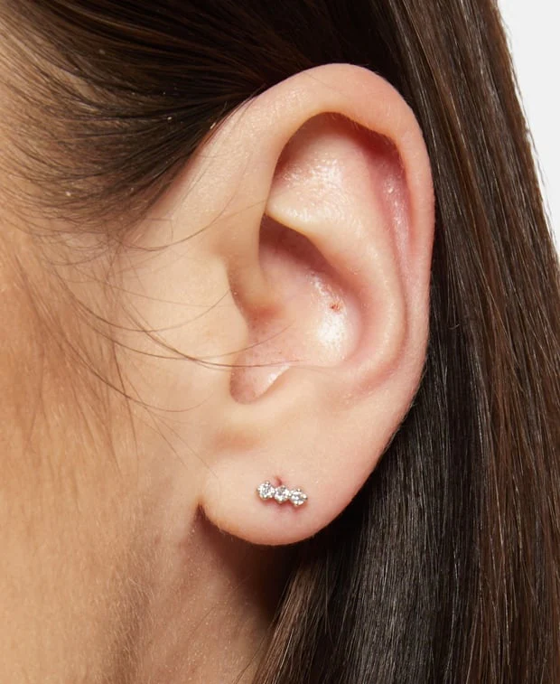 Diamant-Ohrstecker - Image 3
