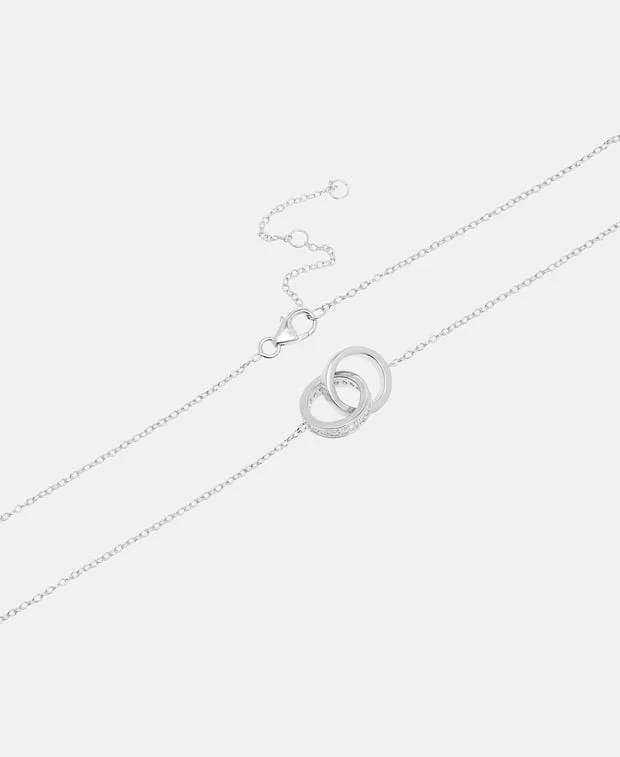 Halskette mit Diamantanhänger - Image 2