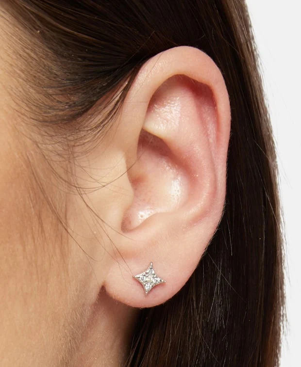 Diamant-Ohrstecker - Image 3