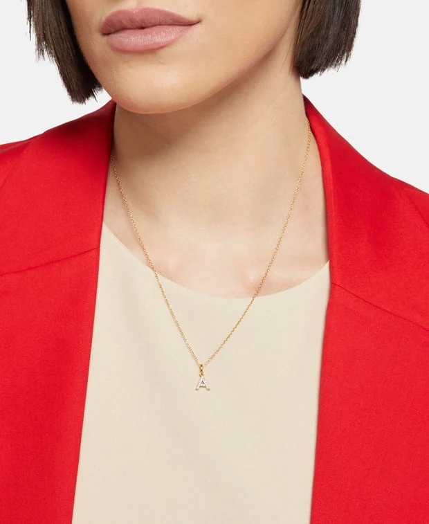 Halskette mit Diamantanhänger - Image 3