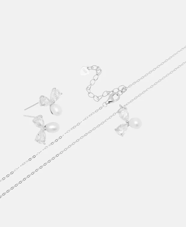 Set aus Halskette und Ohrstecker - Image 2