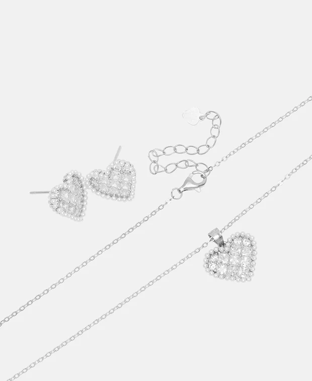 Set aus Halskette und Ohrstecker - Image 2
