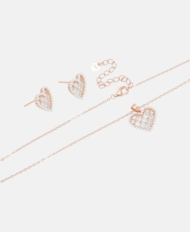 Set aus Halskette und Ohrstecker - Image 2