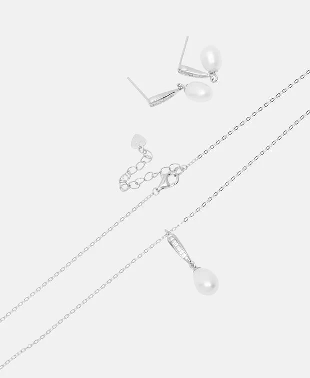 Set aus Halsketten und Ohrringe - Image 2