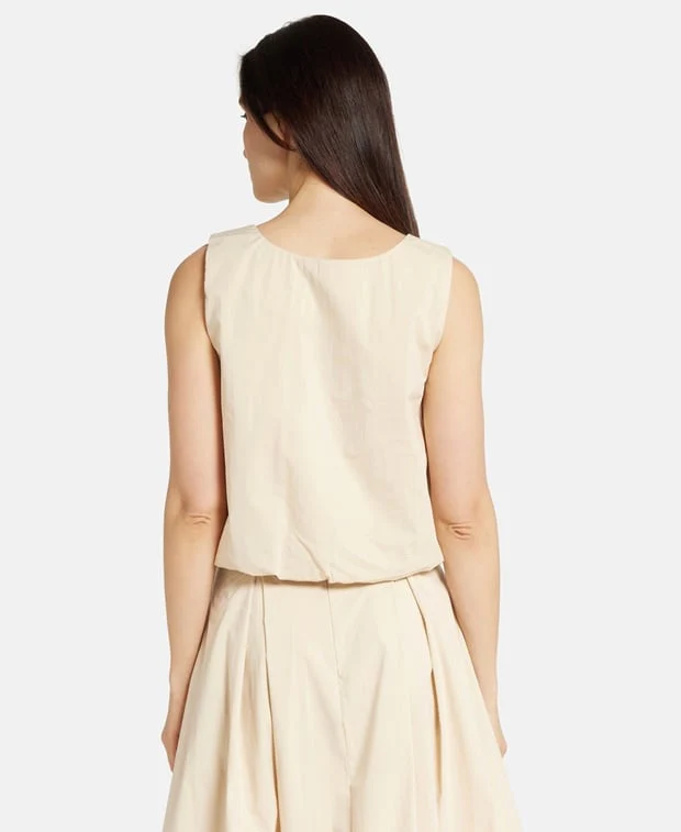 Ärmellose Bluse - Image 3