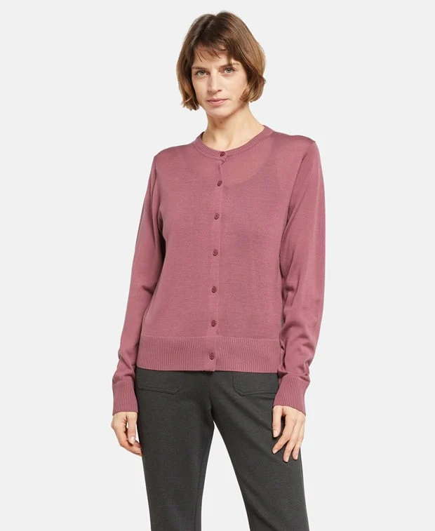 Woll-Strickjacke