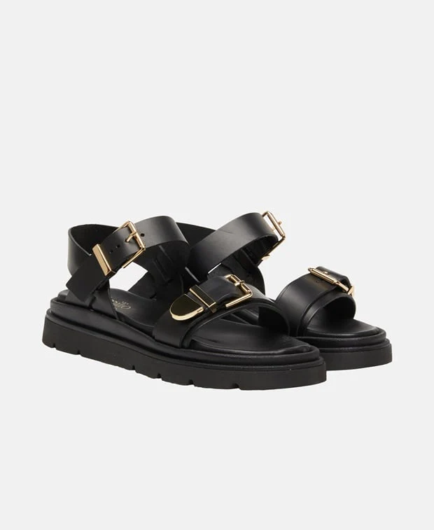 Plateau-Sandalen