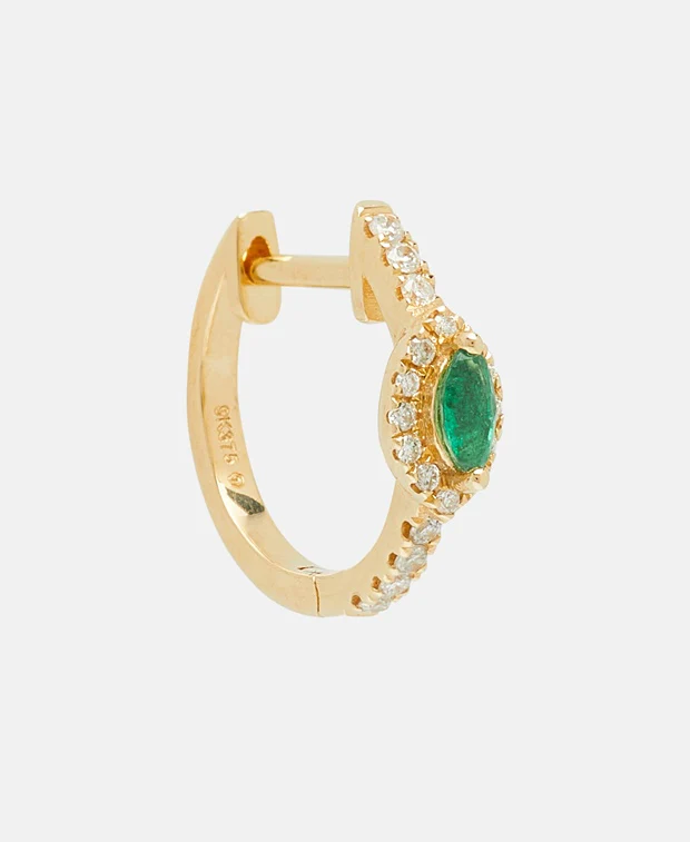 Diamant-Ohrring