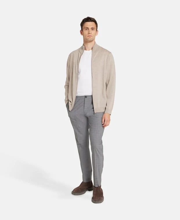 Woll-Strickjacke - Image 5