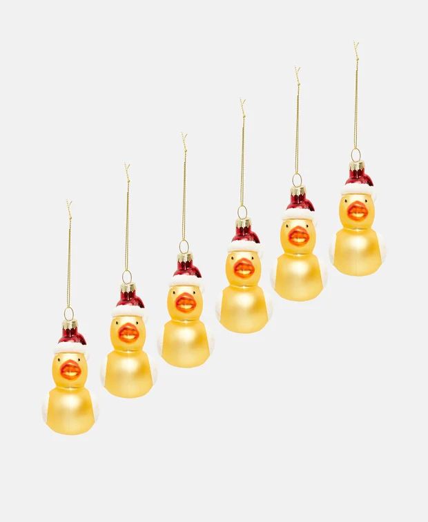 Weihnachtskugeln, 6er-Set