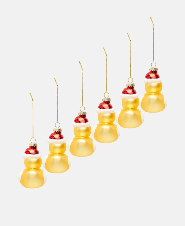 Weihnachtskugeln, 6er-Set - Image 2