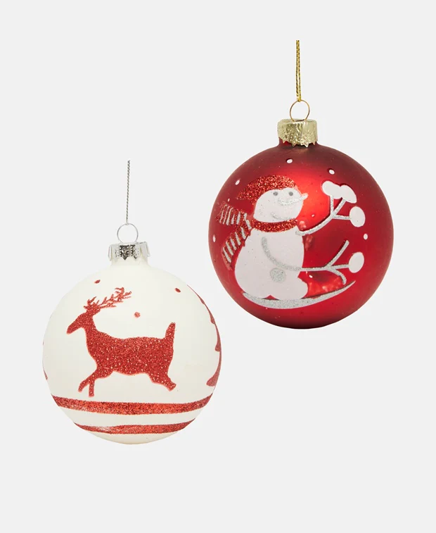 Weihnachtskugeln, 6er-Set - Image 2