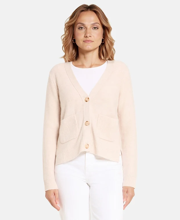 Woll-Strickjacke