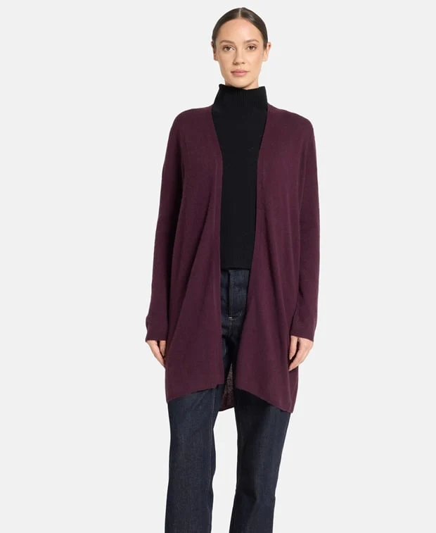 Kaschmir-Strickjacke