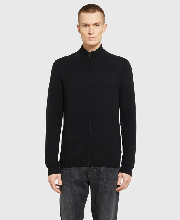 Kaschmir-Strickjacke