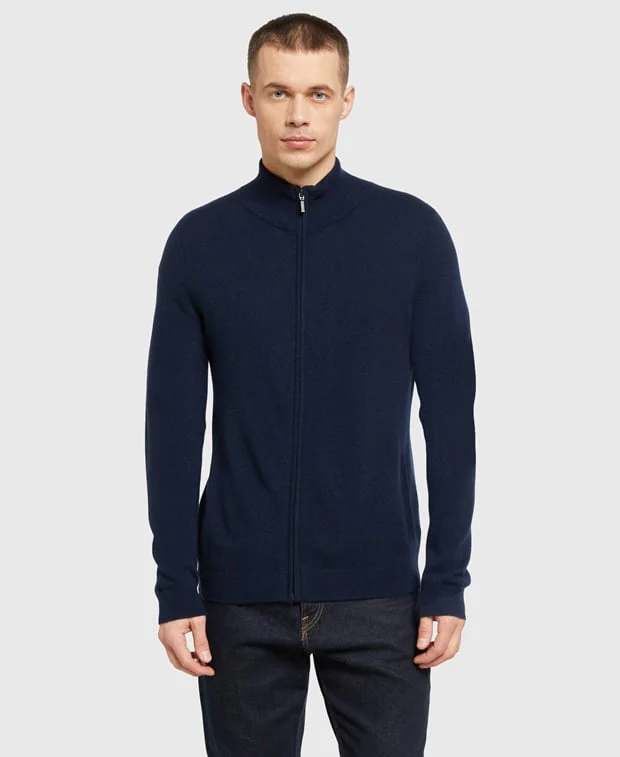 Kaschmir-Strickjacke