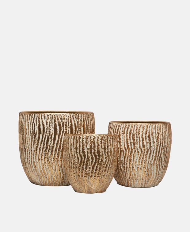 Blumentopf-Set, 3tlg.