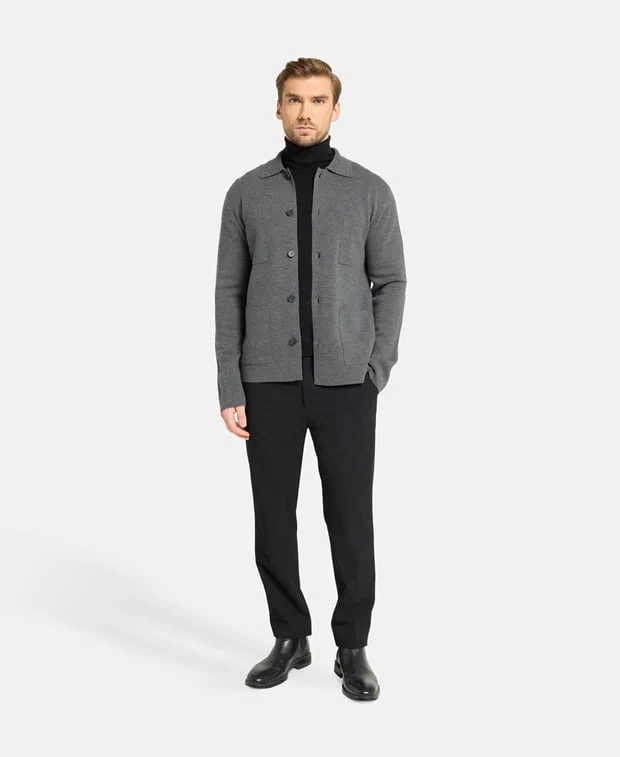 Woll-Strickjacke - Image 5