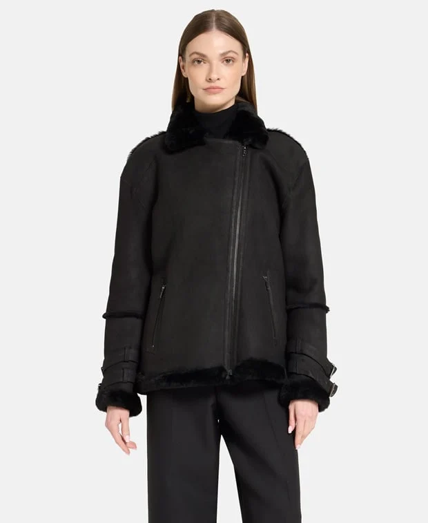Lederjacke