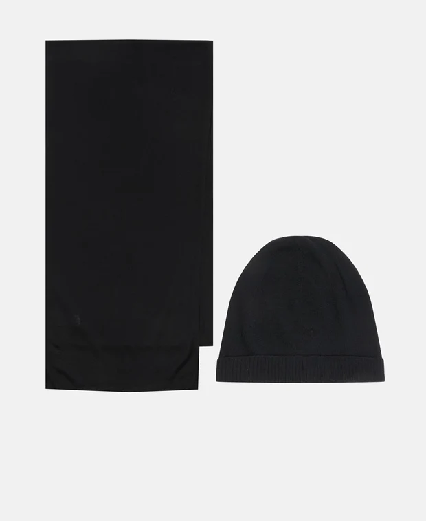 Woll- Mütze & Schal Set