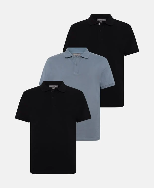 Poloshirt, 3er-Pack - Image 4