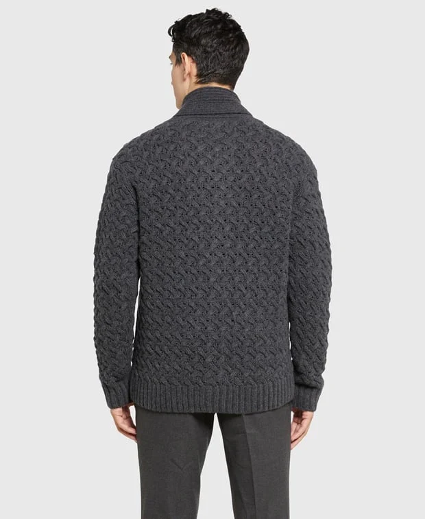 Woll-Strickjacke - Image 3